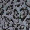 Cheetah Grey Lux Infinity Scarf