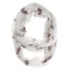 Forever White Infinity Scarf