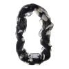 Black and White Heart Scarf