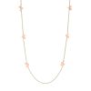 36 Inch Beaded Station Necklace