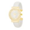 Fashion Shell Pearl Cuff Watch With Crystals Pearl