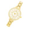 Classic Metal Watch With Crystals Gold #1