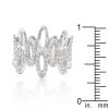 Cubic Zirconia Oval Fashion Ring